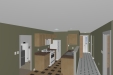 The Carlisle S - Kitchen/Entry Hall Rendering
